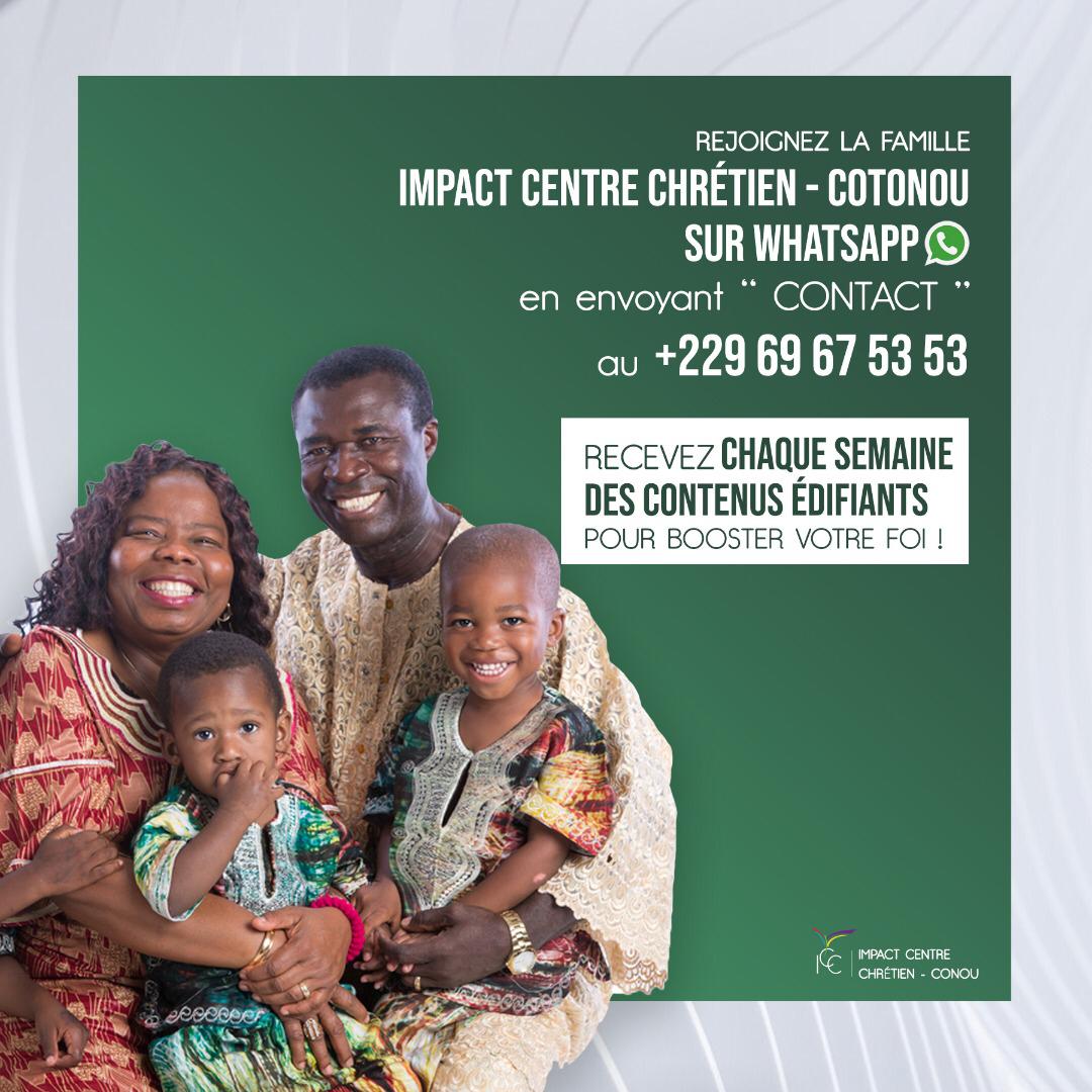 Impact Centre Chrétien Cotonou - Centre Sion - Pasteur Teddy NGBANDA